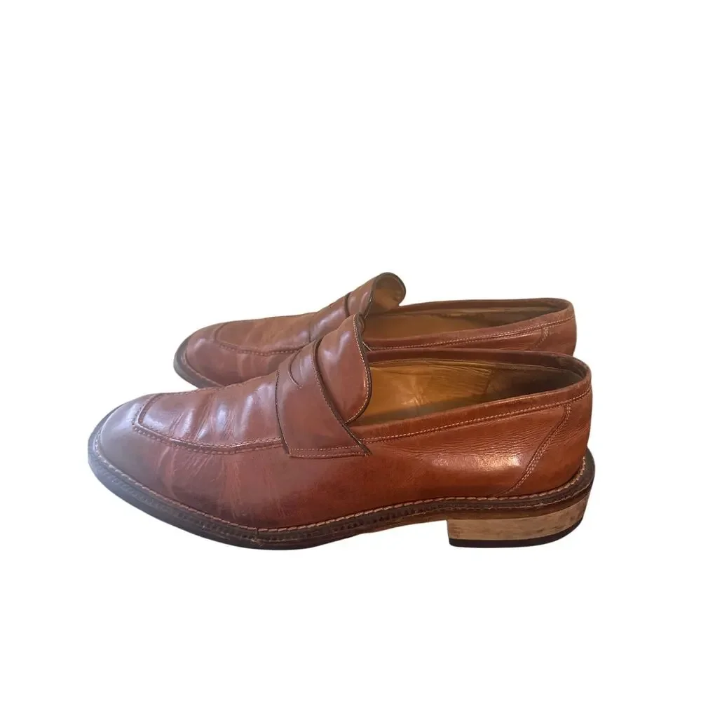 BachRach Mens Shoes US13 Black Brown Leather Dress N